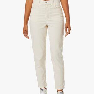 Levi's Women's High Waisted Mom Jeans ,white corduroy, size24